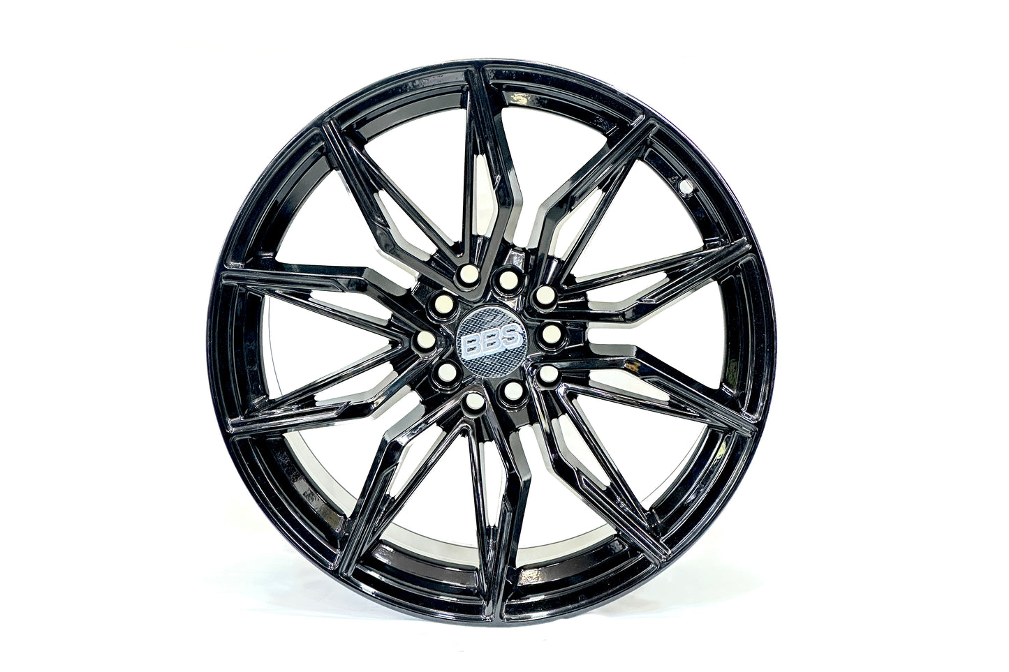 BBS 16 inch 10 hole 114 PCD Multispoke Tear Deep Black