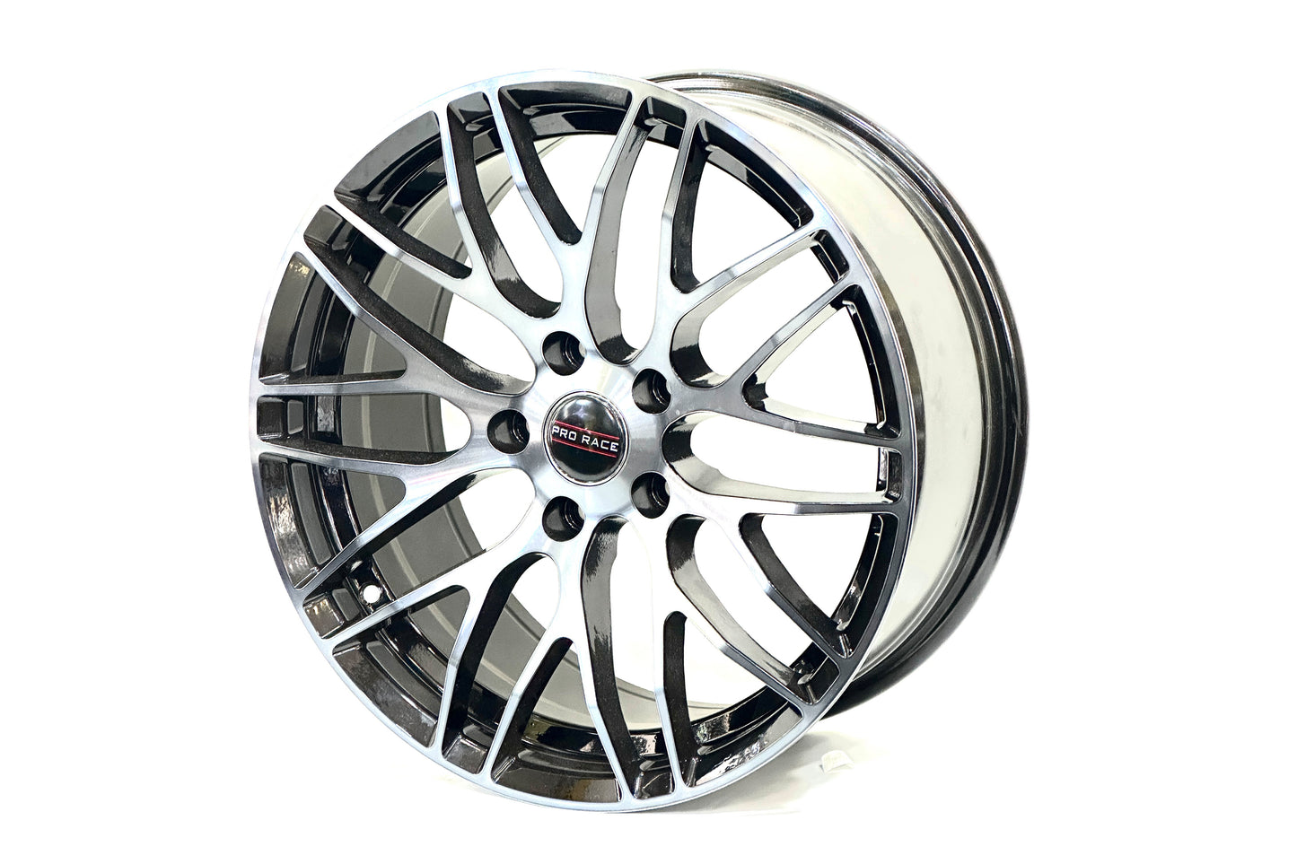 Pro Race 17 inch 5 hole 114 PCD Multispoke Steel Silver