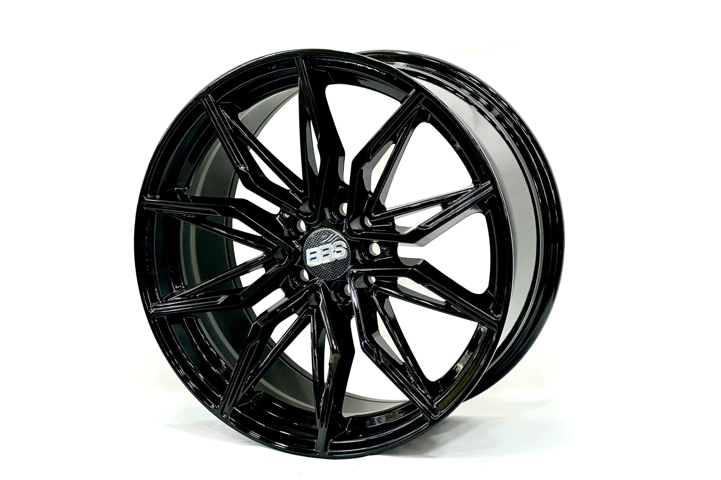 BBS 16 inch 10 hole 114 PCD Multispoke Tear Deep Black
