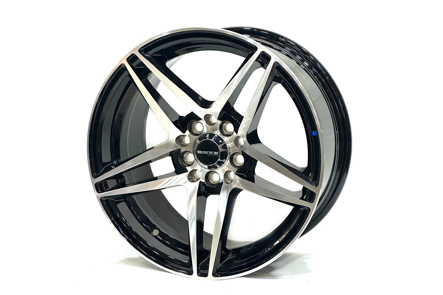 Onyx 16 inch 10 hole Diamond Cut Dual 5 Spokes