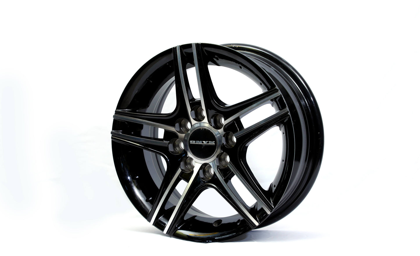 Onyx 13 inch Dual Spoke Diamond Cut Gunmetal