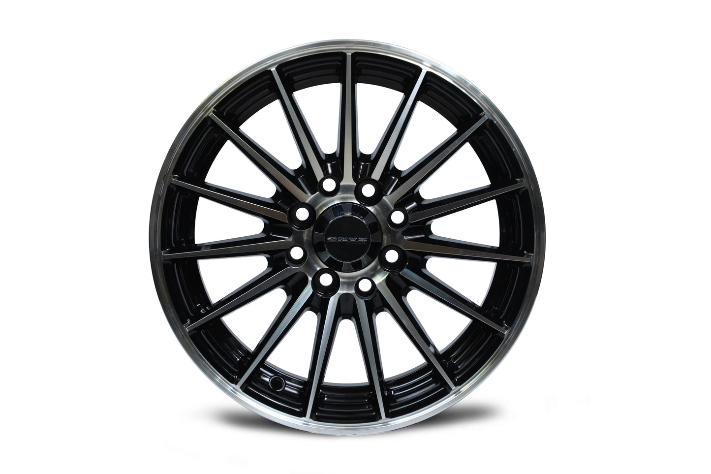 Onyx 14 inch Multi Spoke Gloss Black Diamond Cut