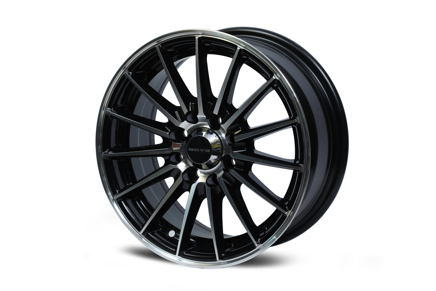 Onyx 14 inch Multi Spoke Gloss Black Diamond Cut