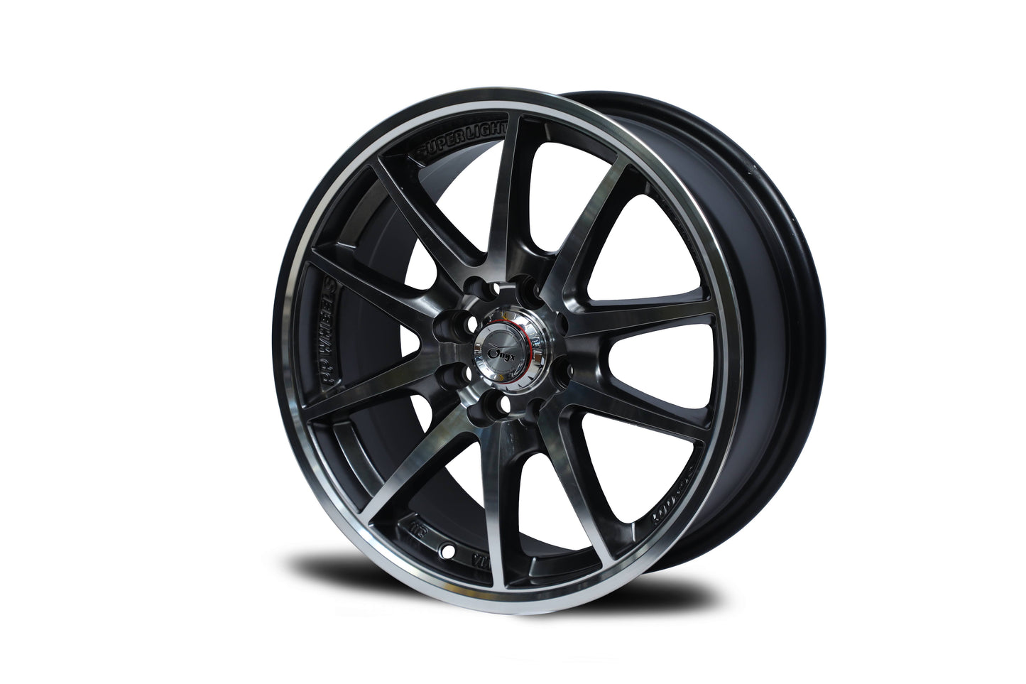 Onyx 15 inch 8 hole Hyper Silver Superlight