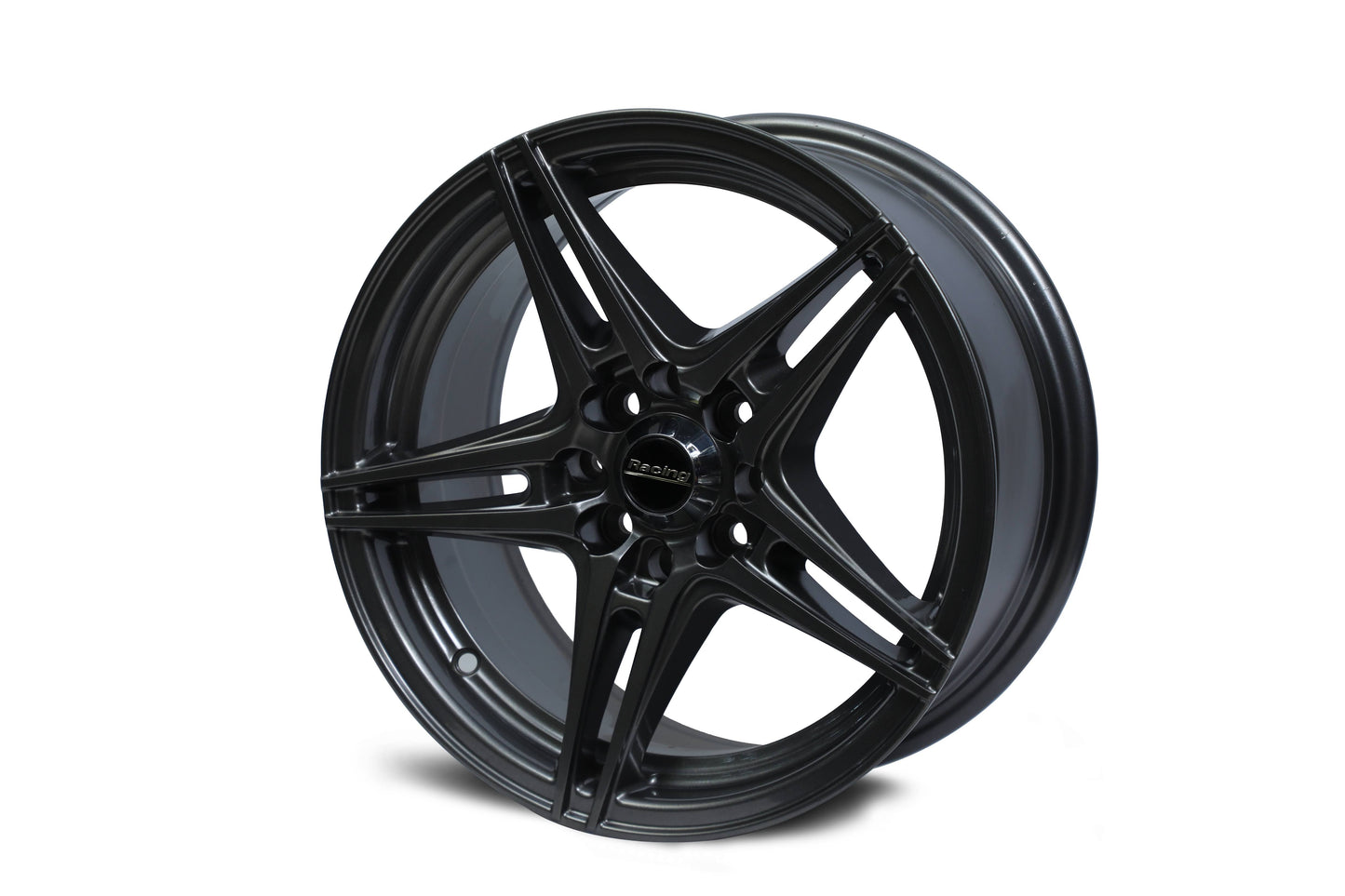 Onyx 15 inch 8 hole Gloss Grey Racing