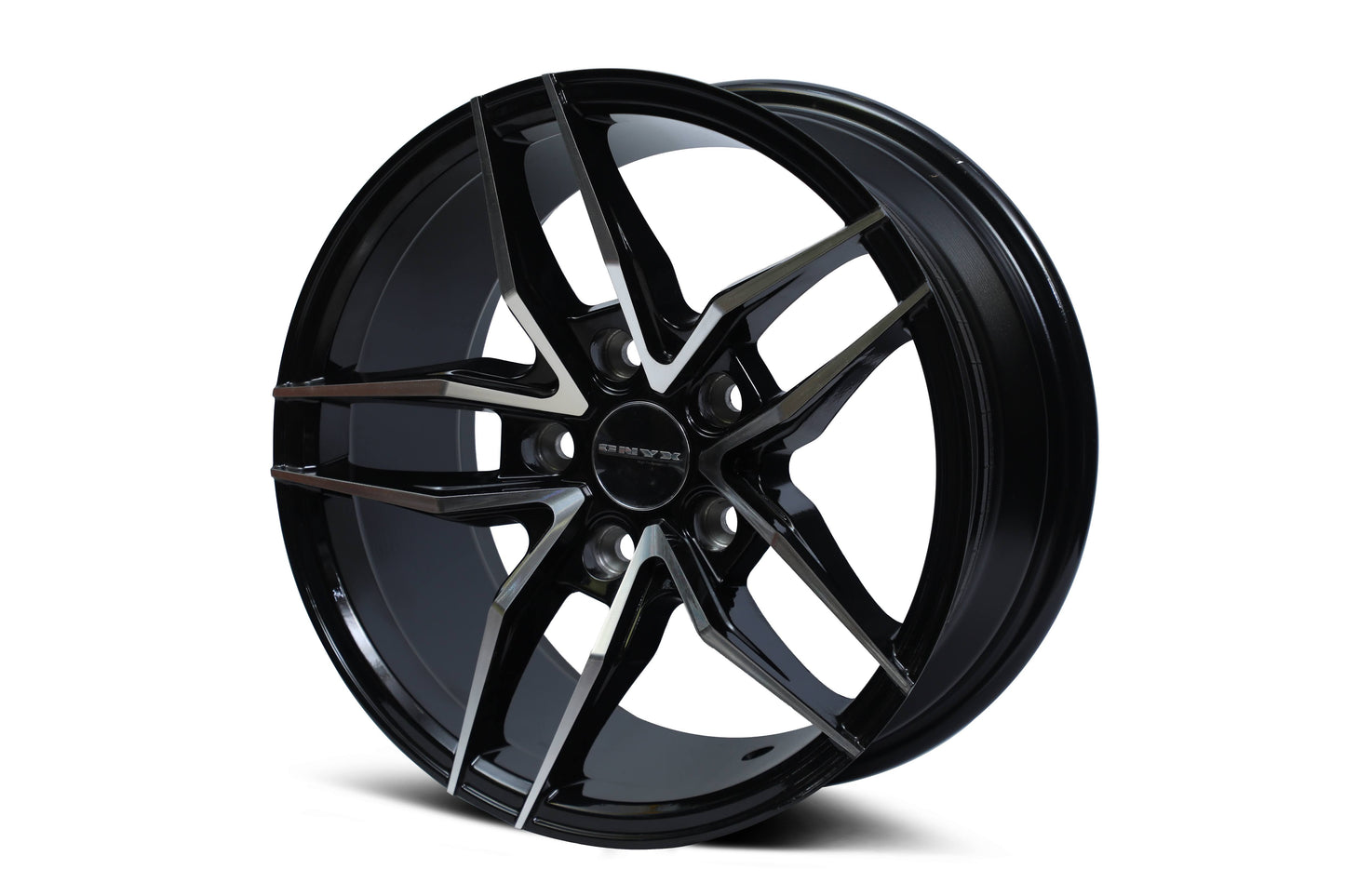 Onyx 15 inch 5 hole Black Diamond Cut