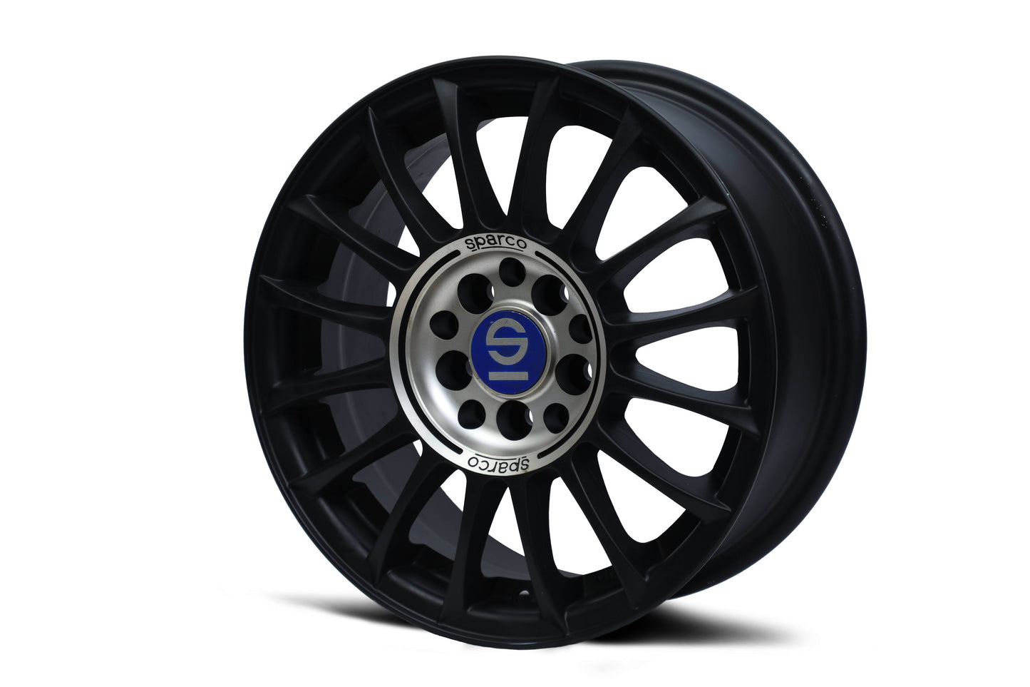 Sparco 15 inch 10 hole Matte Black Multispoke