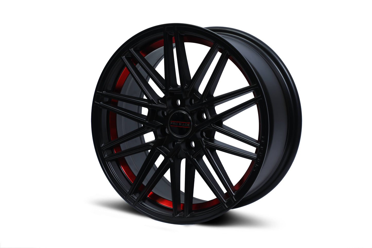 Pro Race 16 inch 8 Hole Red Band Black