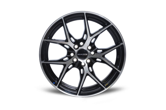 Onyx 02 16 inch 4 Hole Diamond Cut