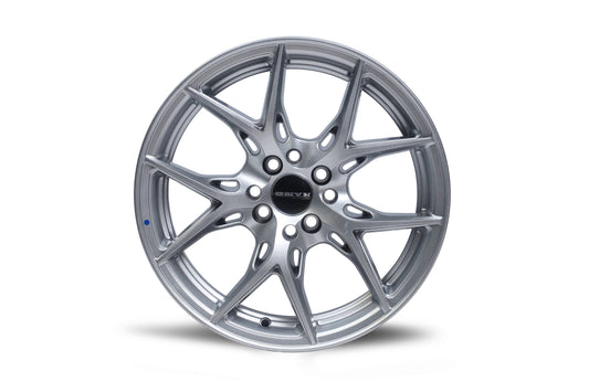 Onyx 02 16 inch 8 Hole Shine Silver