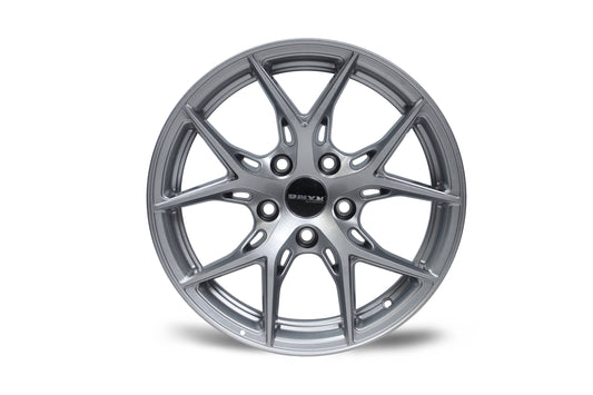 Onyx 02 16 inch 5 hole Silver Arrow Spoke