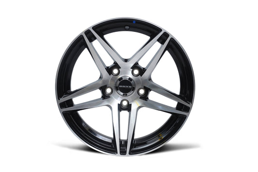 Onyx 16 inch 5 hole Dual Silver Black