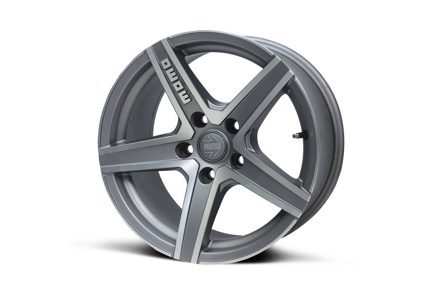 Momo 16 inch 5 hole Matte Gun Metal