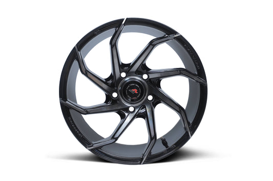 AD Performance 16 inch 5 hole Deep Curved Black