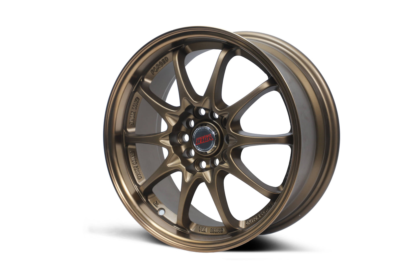 Onyx 17 Inch 10 hole 100 114 PCD Forged Copper