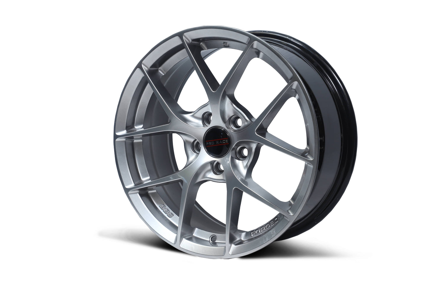 Pro Race 16 inch 5 hole Clean Silver
