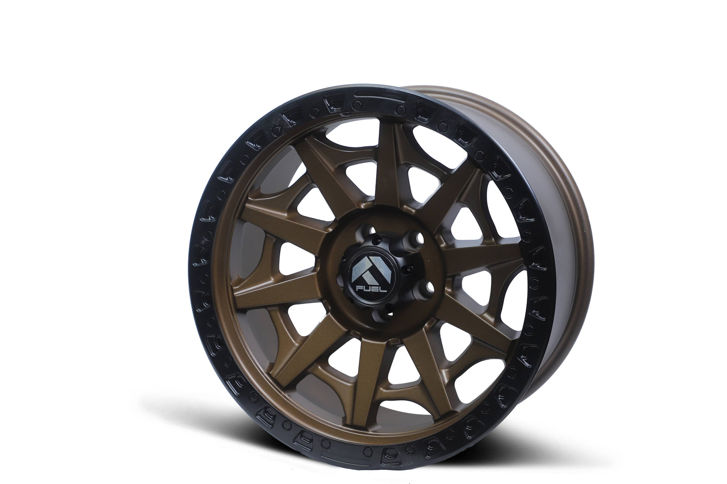 Fuel 18 inch 5 hole 114 PCD Dark Brown