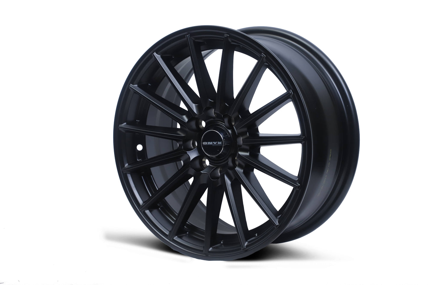 Onyx 03 15 inch 4hole Multispoke Black 4/100