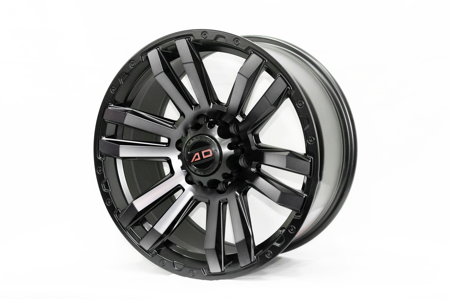 Ad 18 inch 6 Hole 139 PCD Matte Black