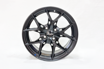 Onyx 02 15 Inch 4 Hole Matte Black