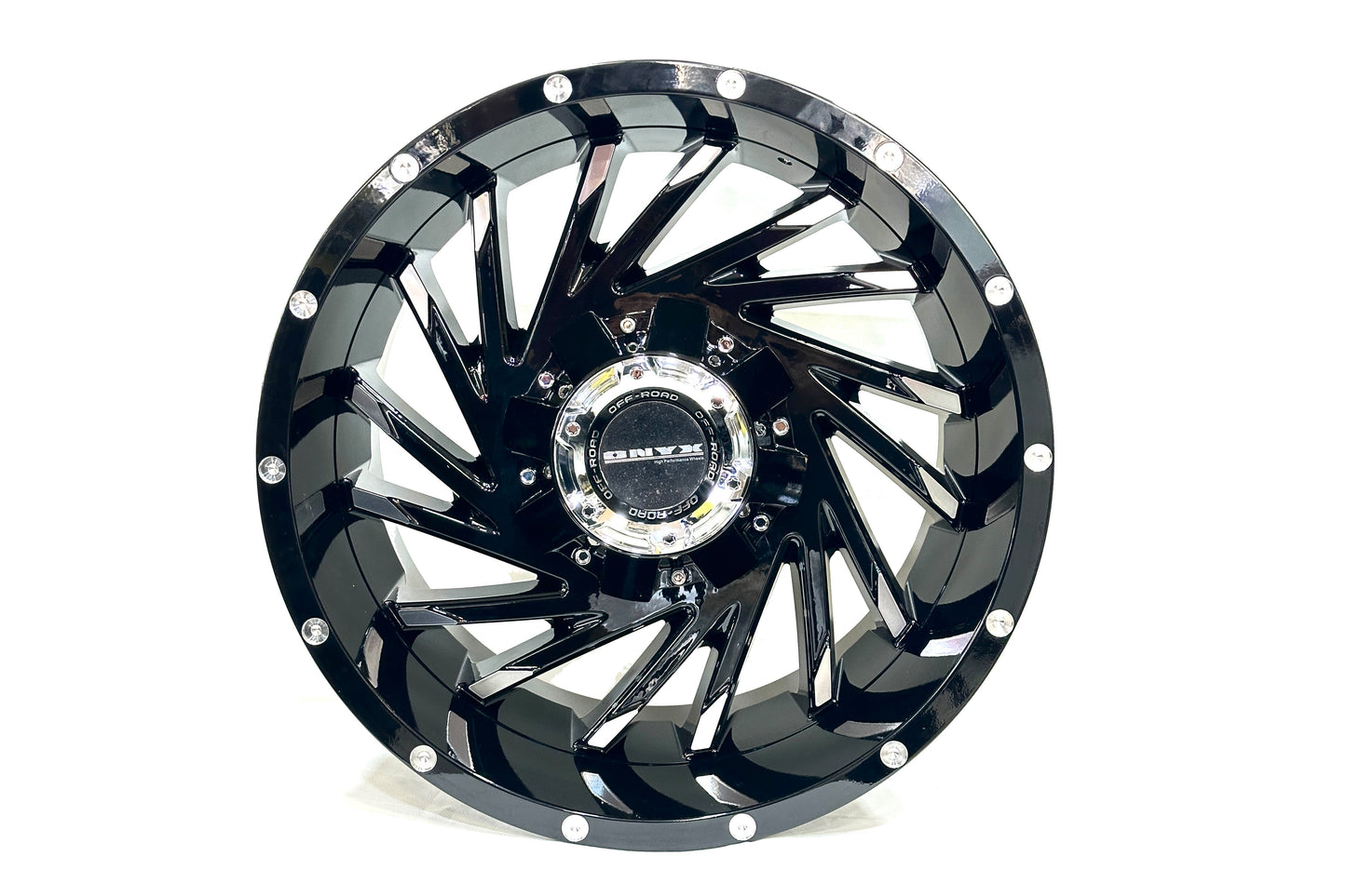 Onyx 20 inch 5 hole Multispoke Deep Black