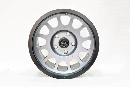 Onyx 08 17 Inch 5 Hole Titanium Diamond Cut 114 PCD
