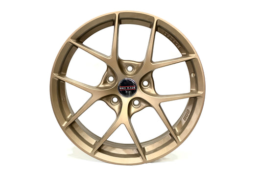 Pro Race 17 inch 5 hole 114 PCD Angled Spoke Bronze