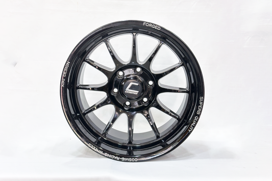 Cosmis Fortuner 18 Inches 6 Hole Deep Black 139 PCD