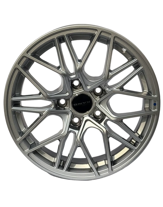 Onyx 06 15 Inch 5 Hole hyper silvercut 114 pcd