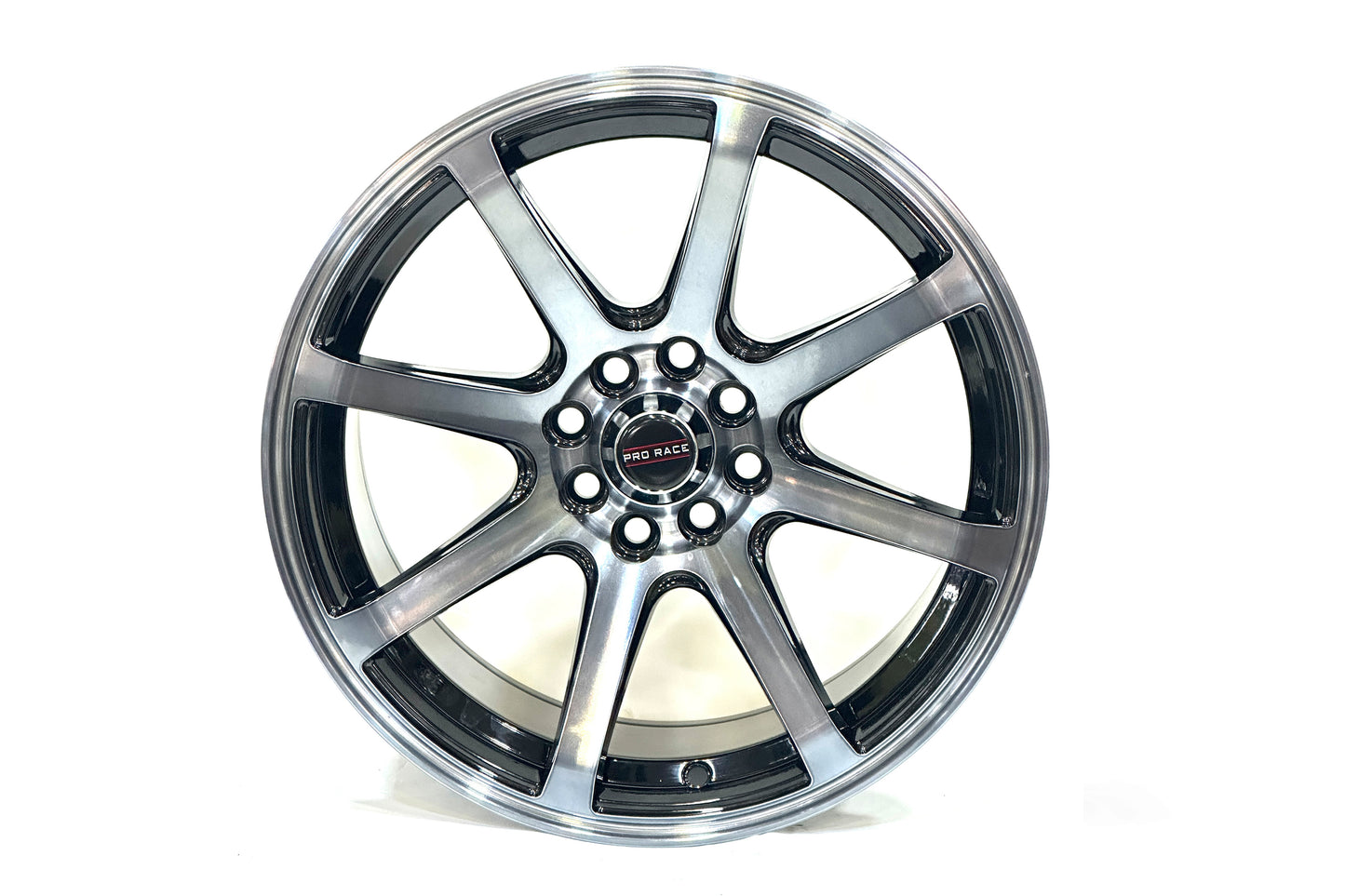 Pro Race 16 inch 8 Hole Multi Spoke Chrome