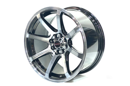 Pro Race 16 inch 8 Hole Multi Spoke Chrome