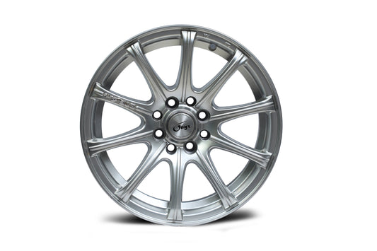 Onyx 15 inch 8 hole Multispoke  Silver GTR Sports