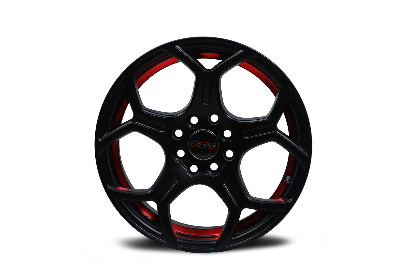 Pro Race 15 inch 8 hole Matte Black Hexagon