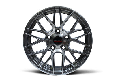 Pro Race 15 inch 5 hole Diamond Cut Grey