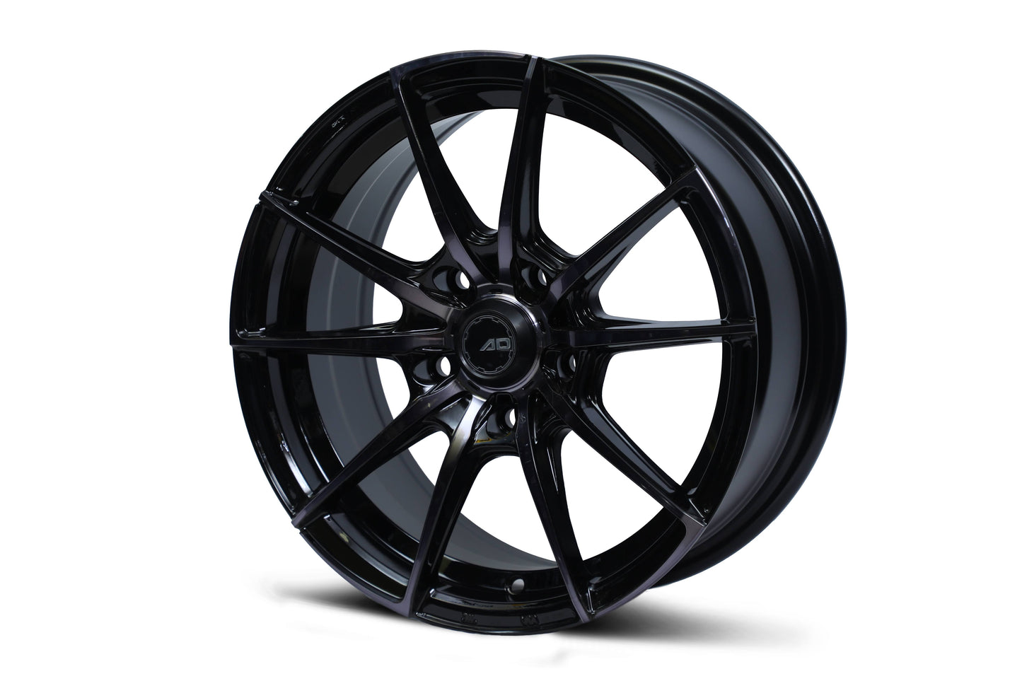 Ad 15 inch 5 hole Multi Spoke Gloss Black