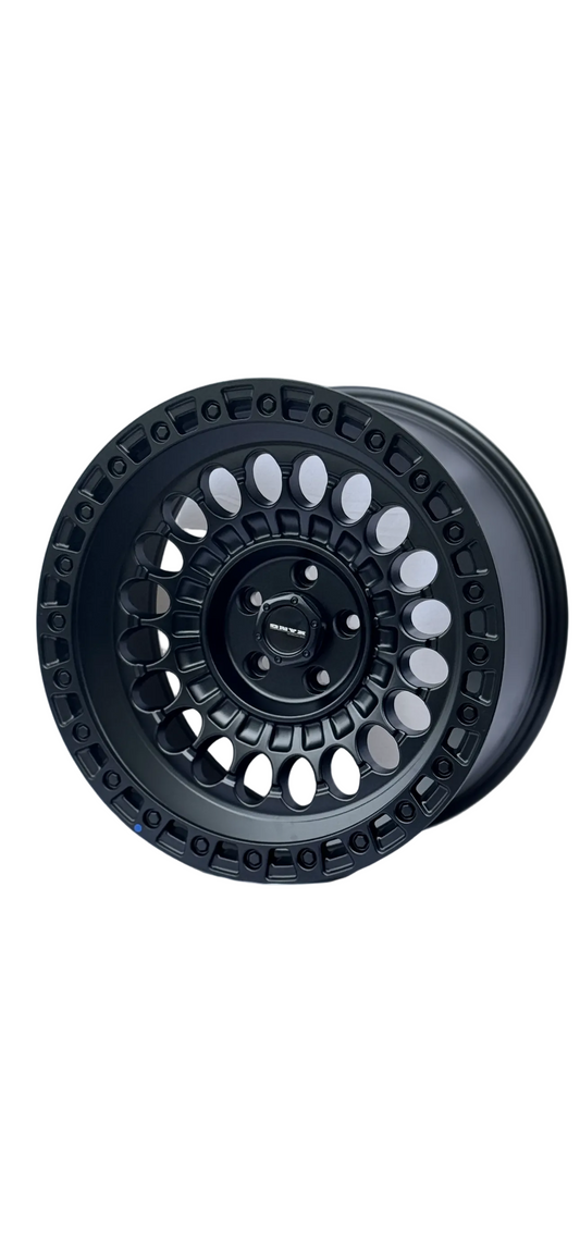 Onyx 011  18 inch 5 hole Matte Black