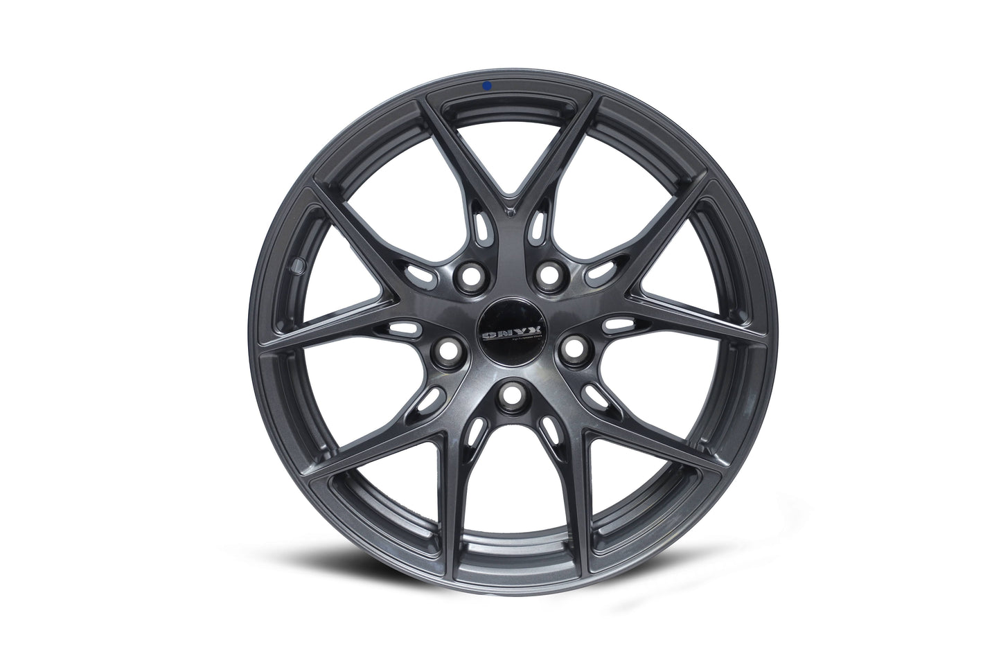 Onyx 02 17 inch 5 Hole Gunmetal