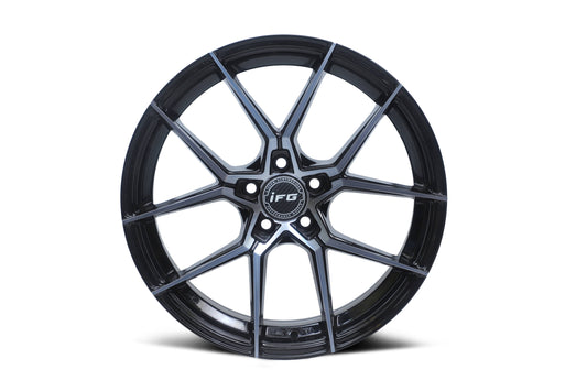 IFG 17 inch 5 hole 100 PCD Cross Spoke