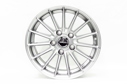 Onyx 03 15 inch 5 Hole Multispoke Hyper Silver