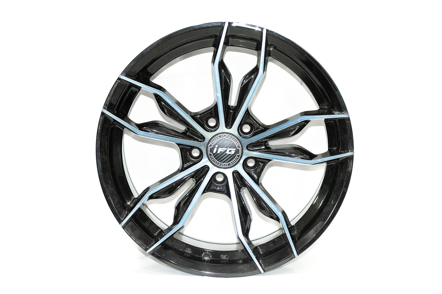 IFG 17 inch 5 Hole 5 Spoke Diamond Cut