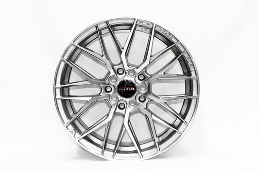 Pro Race 16 inch 4 Hole Hyper Silver