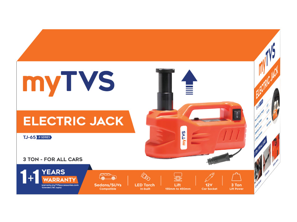 My TVS Electric 3-Ton Car Jack